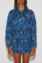 DARIO HONOLULU BLUE DRESS