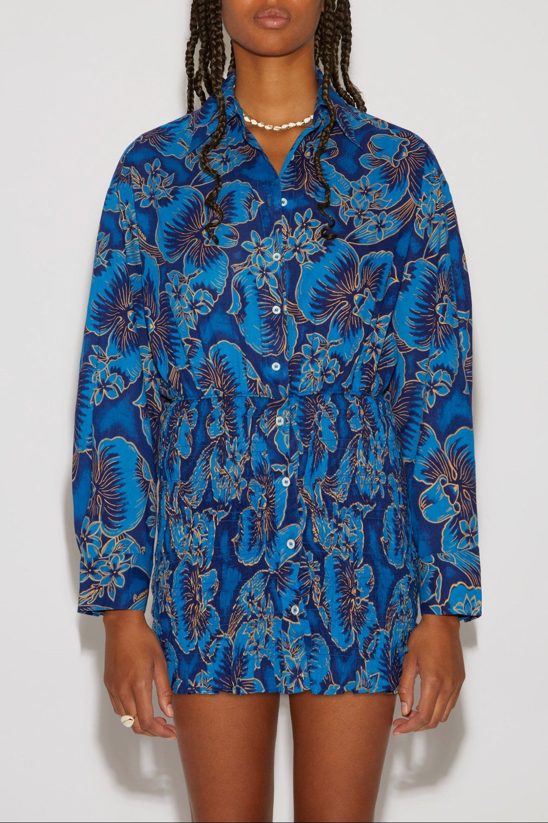 DARIO HONOLULU BLUE DRESS