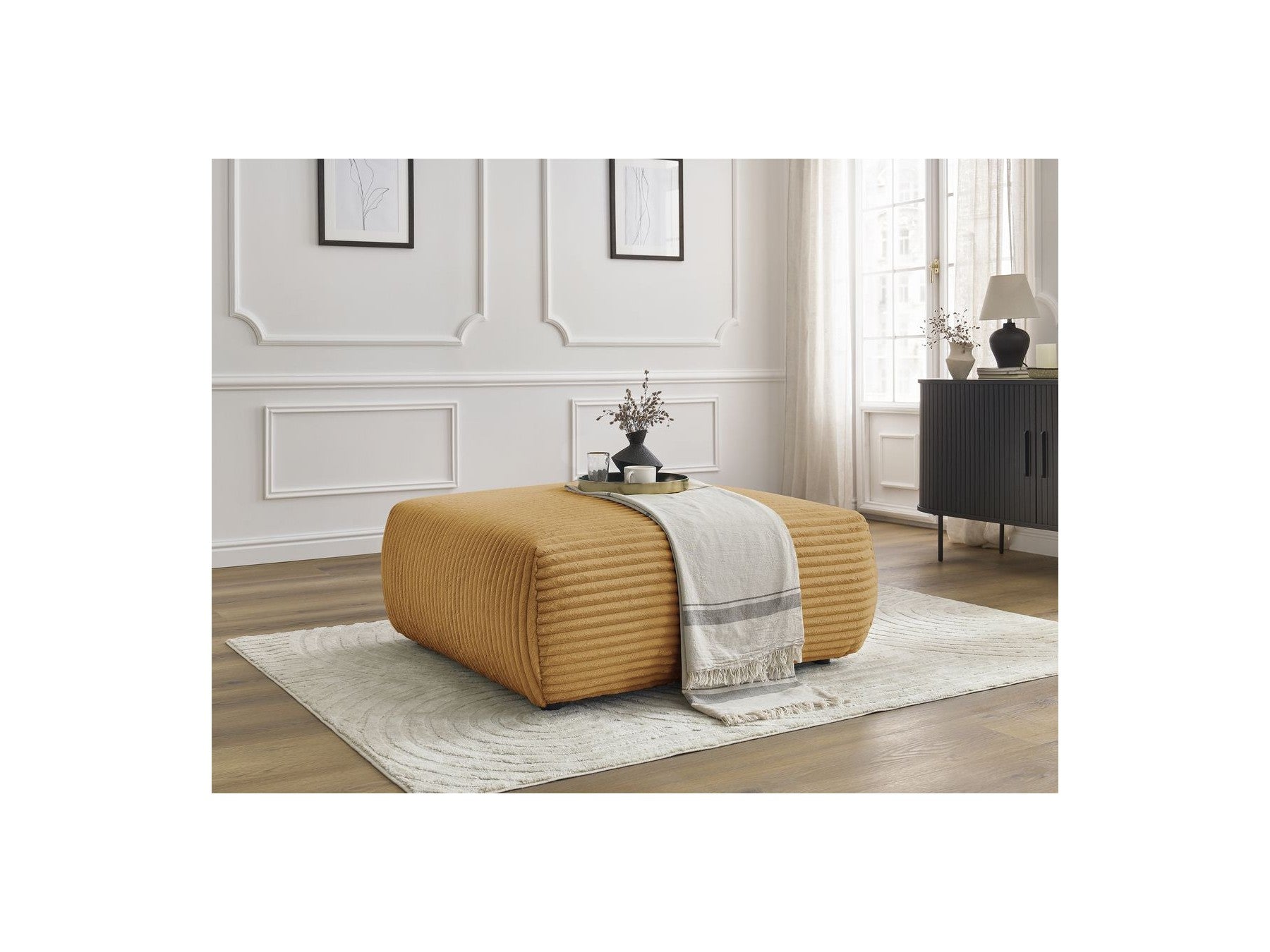 Lucien Pouffe - Soft Wide-Ribbed Corduroy