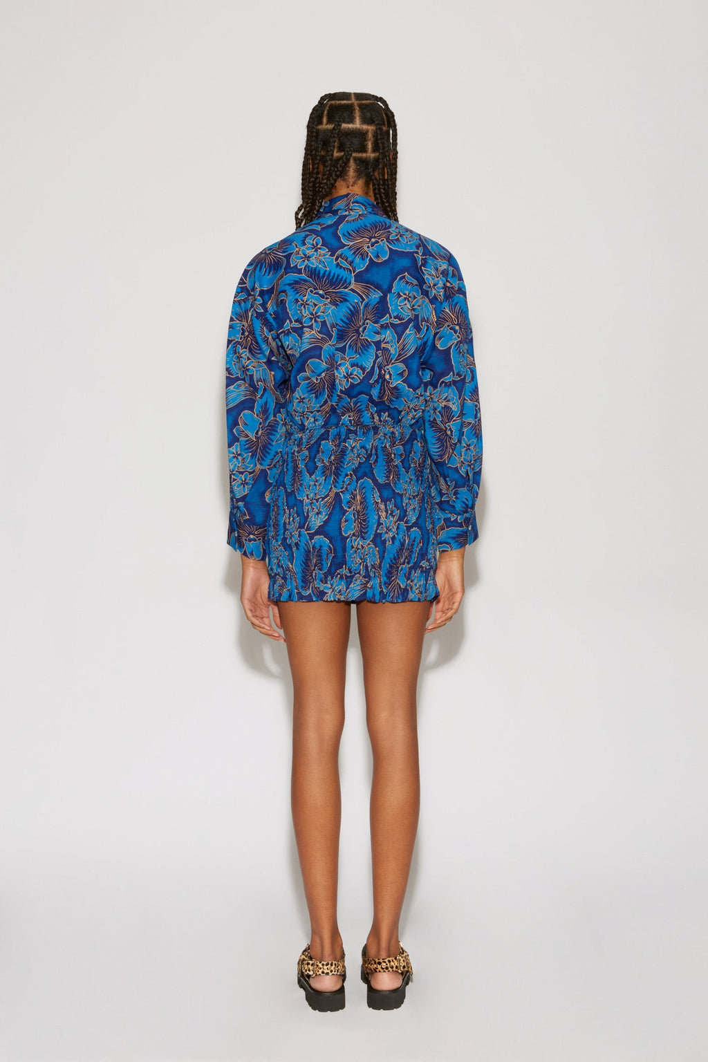 DARIO HONOLULU BLUE DRESS