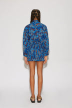 DARIO HONOLULU BLUE DRESS
