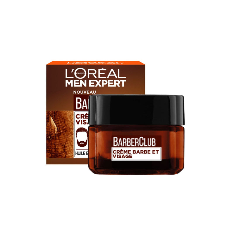 Crema para rostro y barba L'Oréal Men Expert Barber Club