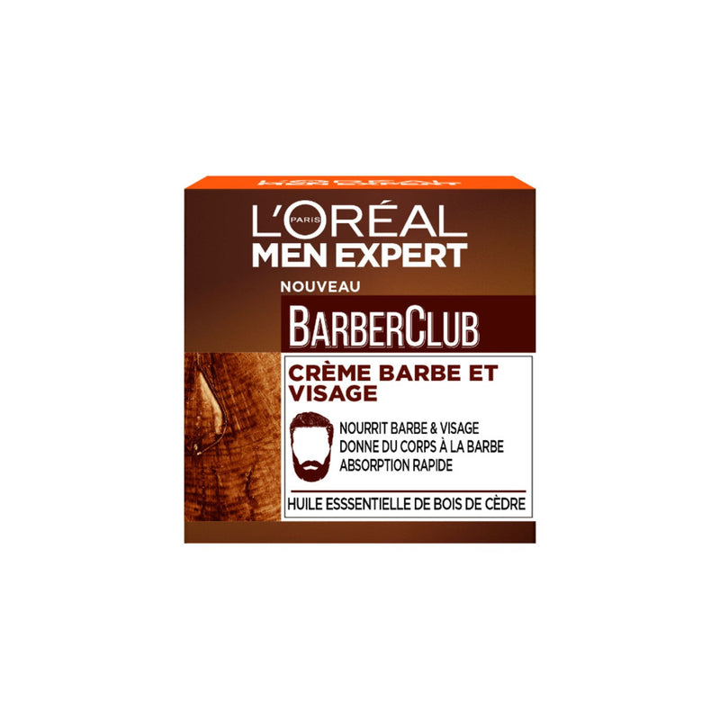 Crema para rostro y barba L'Oréal Men Expert Barber Club