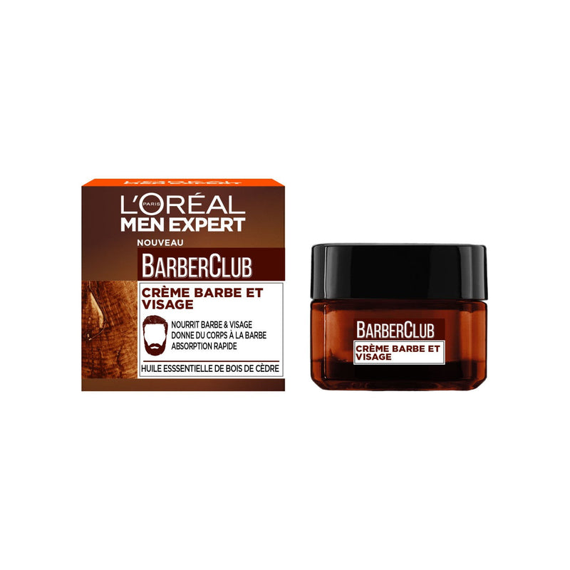 Crema para rostro y barba L'Oréal Men Expert Barber Club