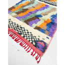 Tapis Berbère Marocain Boujaad - Multicolore