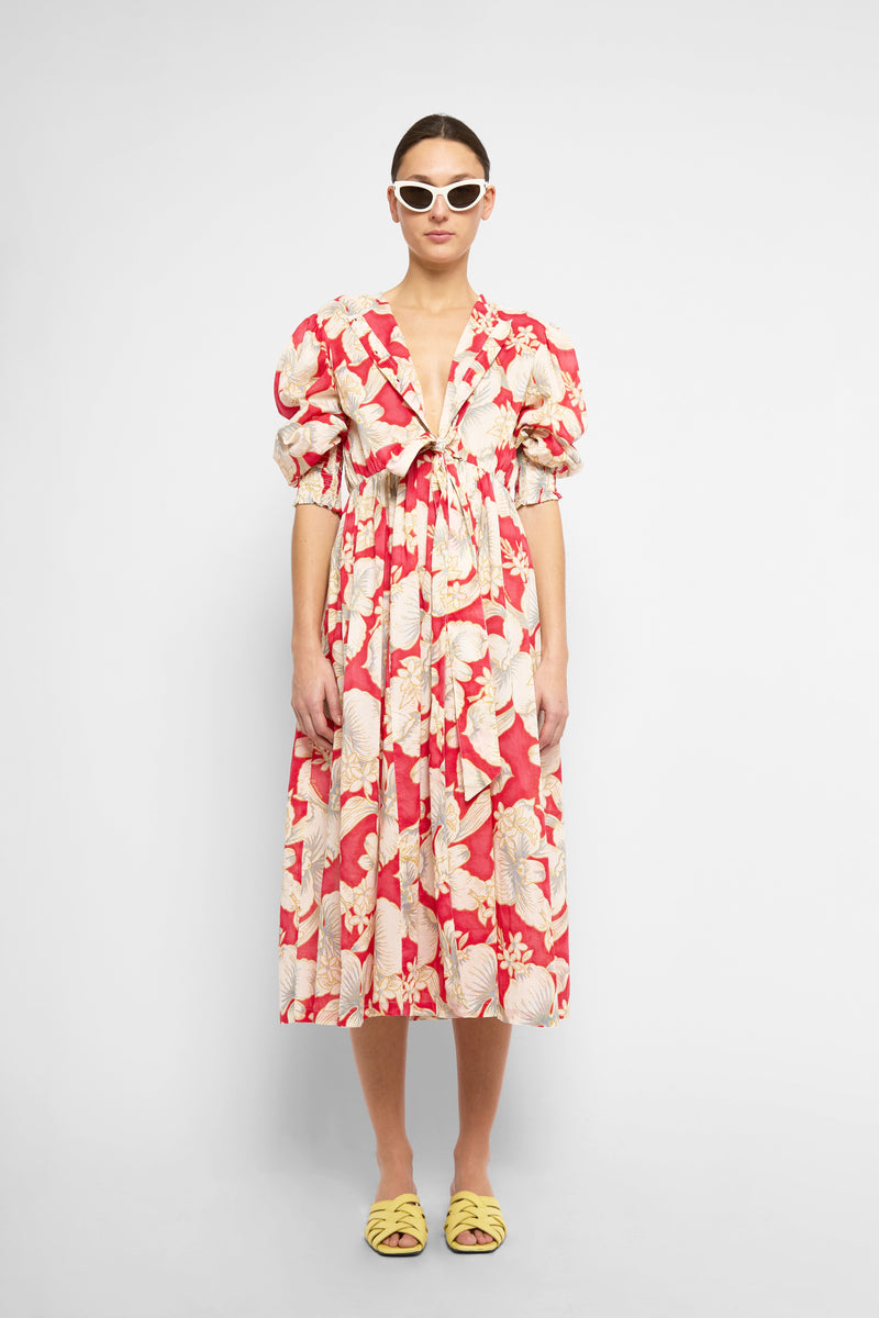 VESTIDO ROJO ALABAMA HONOLULU