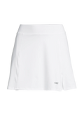 Court Slit Skirt - White