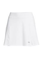 Court Slit Skirt - White