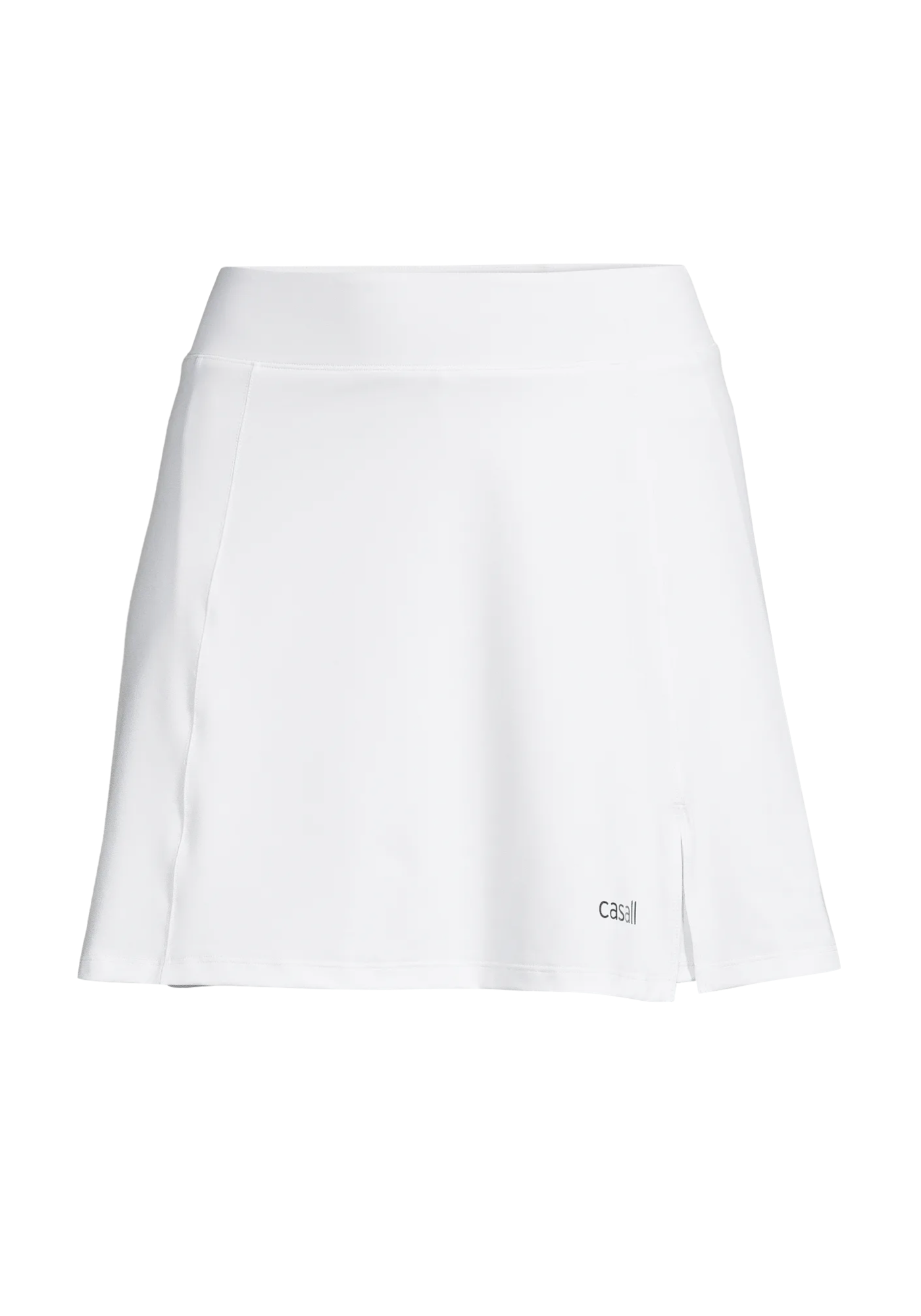 Court Slit Skirt - White