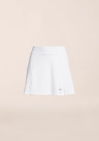 Court Slit Skirt - White