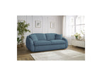 Cezanne Straight Sofa Bed with Express Opening and Smooth Fabric