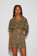SHORT SADIE CLOCHETTE CHARCOAL