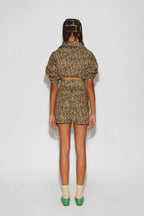 SHORT SADIE CLOCHETTE CHARCOAL