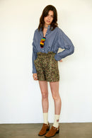 SHORT SADIE CLOCHETTE CHARCOAL