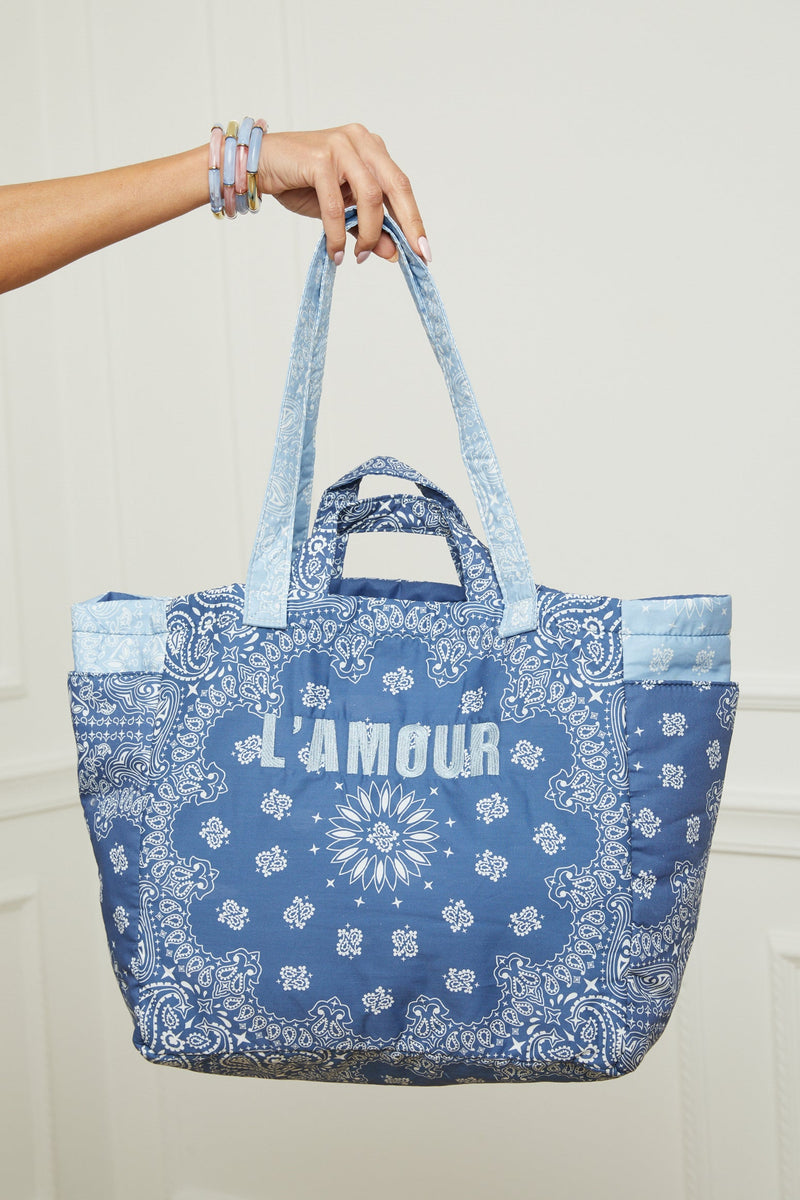 Sac Lamour Maxi - Bleu