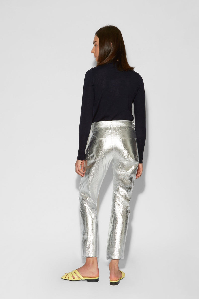 PANTALON LOU SILVER ARGENT