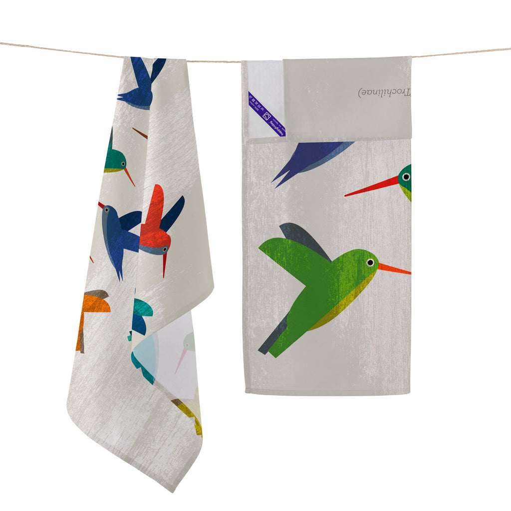 Strofinaccio (2 Pezzi) Colibri - Multicolore