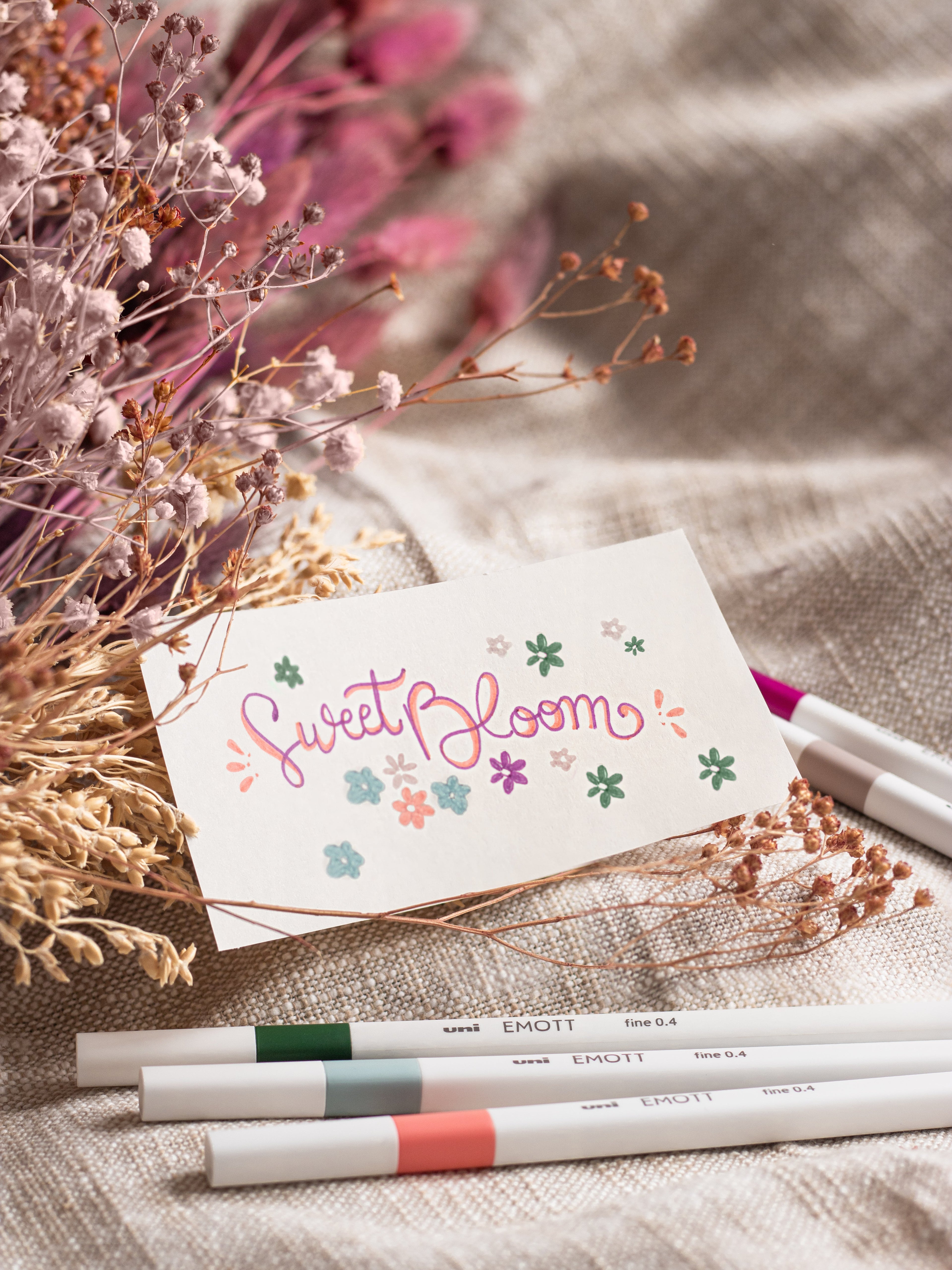 5 Rotuladores - Sweet Liberty - Emott By Uni-Ball