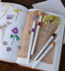 5 Feutres - Secret Garden - Emott By Uni-Ball