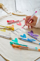 Set De 8 Rollers - Encre Gel Pailleté - Uni-Ball