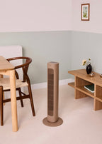Air Tower - Ventilador De Torre Oscilante 50W Y 77 Cm De Altura - Moca