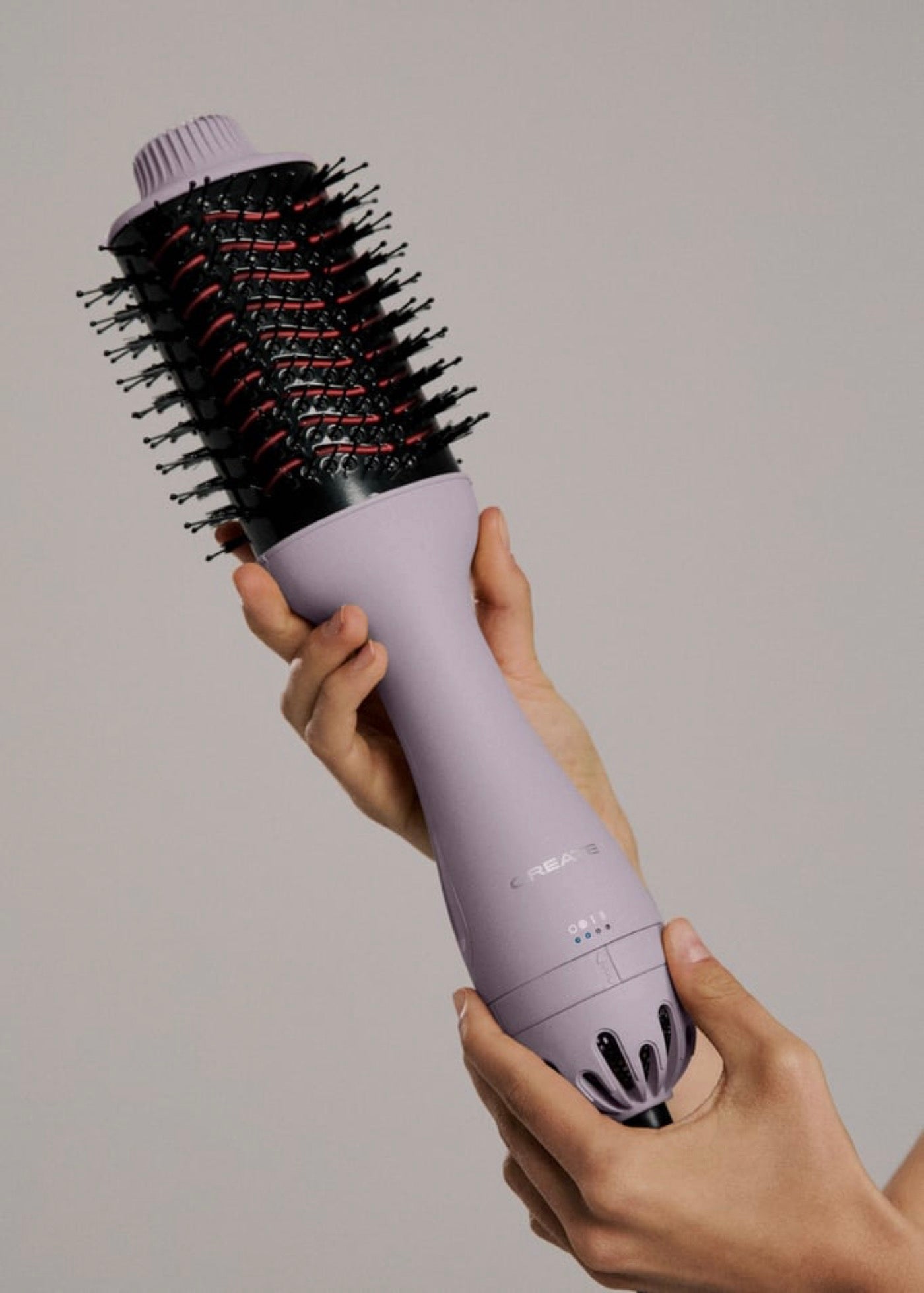Ceramic Led Volume Styler - Cepillo Voluminizador Con Doble Tratamiento Led - Lavanda