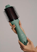 Ceramic Led Volume Styler - Cepillo Voluminizador Con Doble Tratamiento Led - Sage