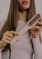 Ion Led Styler - Cepillo Alisador Iónico Con Tratamiento Led - Arena