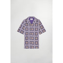 Chemise Julio Crochet Ss - Violet