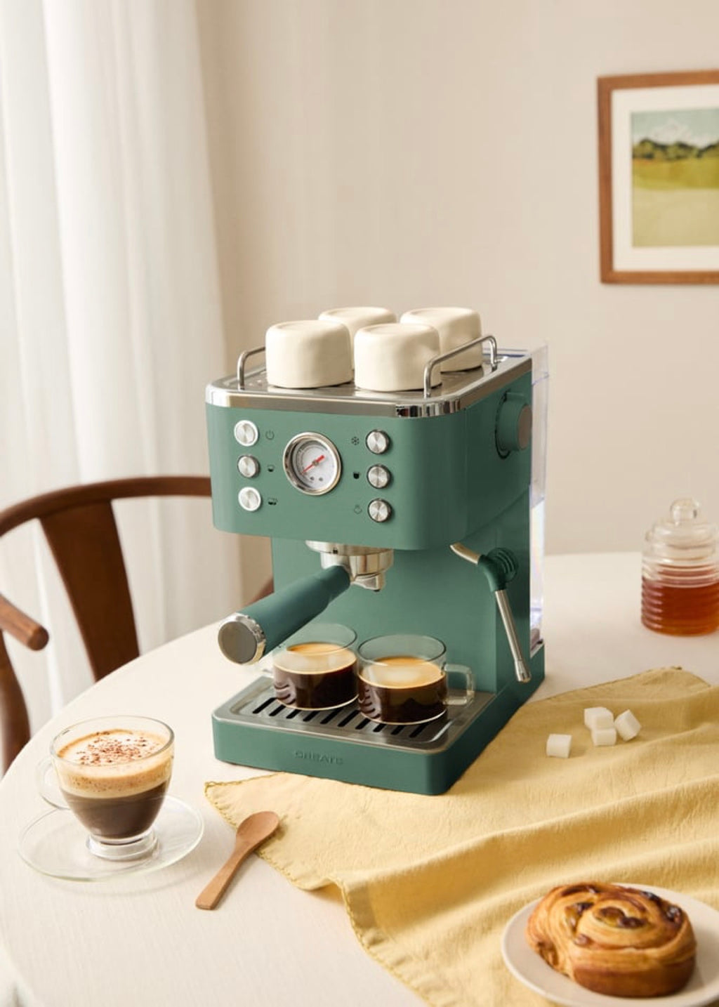 Thera Classic Cold Brew - 20-Bar Espresso Machine with Cold Coffee Function - Sage