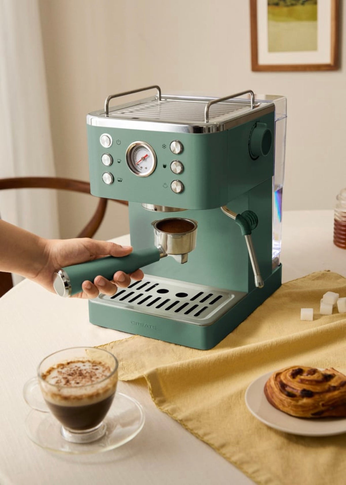 Thera Classic Cold Brew - 20-Bar Espresso Machine with Cold Coffee Function - Sage