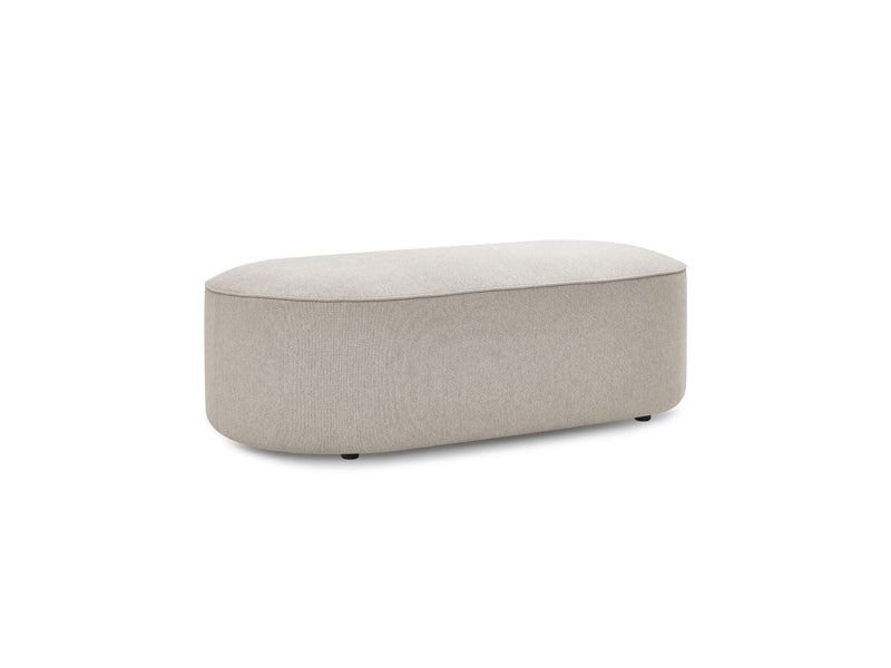 Pouf Pour Canapé Modulable - Rousseau - Tissu Chiné