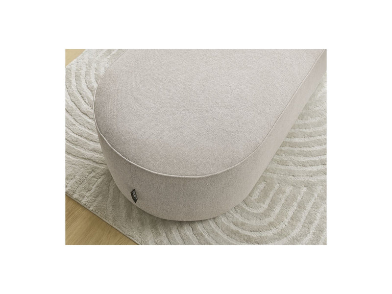 Pouf Pour Canapé Modulable - Rousseau - Tissu Chiné