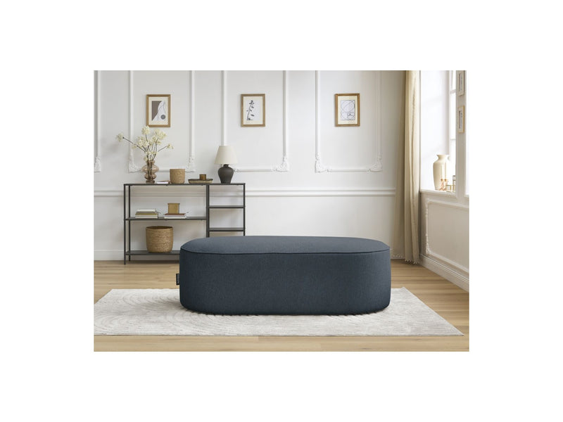 Pouf Pour Canapé Modulable - Rousseau - Tissu Chiné