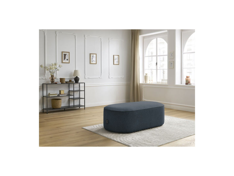 Pouf Pour Canapé Modulable - Rousseau - Tissu Chiné