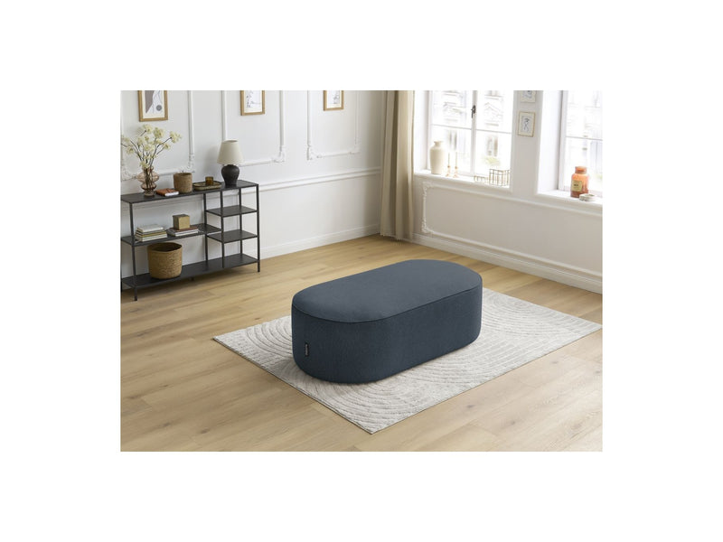 Pouf Pour Canapé Modulable - Rousseau - Tissu Chiné