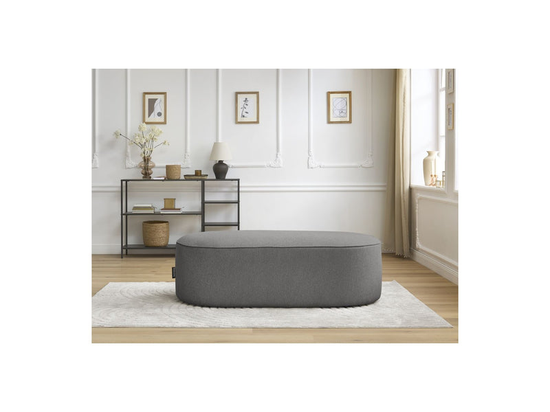 Pouf Pour Canapé Modulable - Rousseau - Tissu Chiné