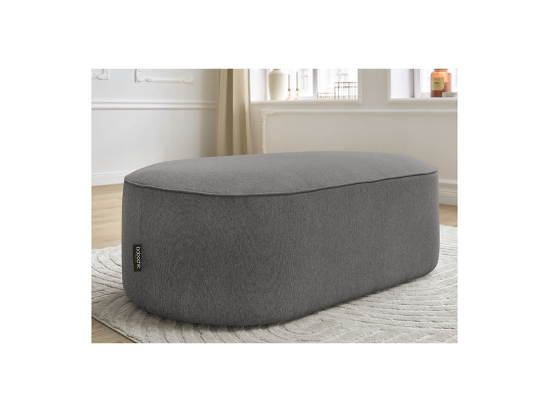 Pouf Pour Canapé Modulable - Rousseau - Tissu Chiné