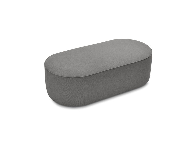 Pouf Pour Canapé Modulable - Rousseau - Tissu Chiné