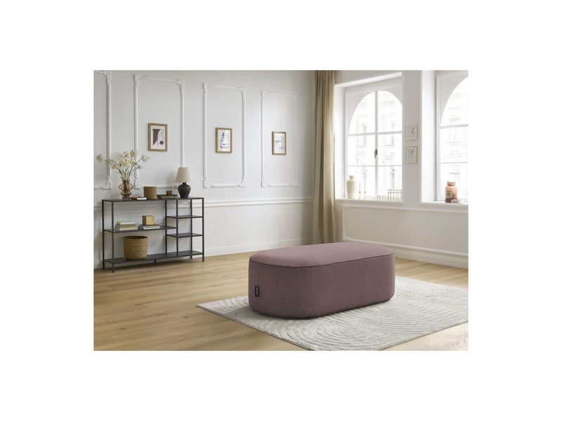 Pouf Pour Canapé Modulable - Rousseau - Tissu Chiné