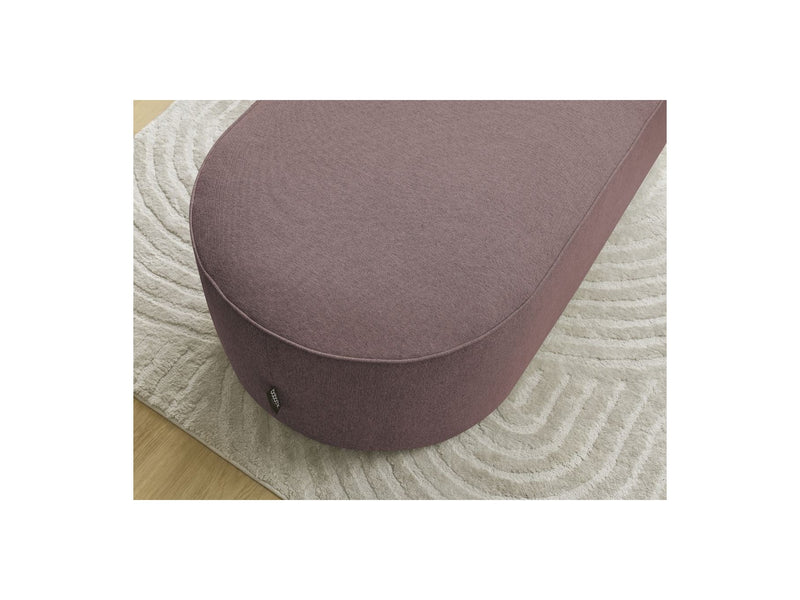 Pouf Pour Canapé Modulable - Rousseau - Tissu Chiné