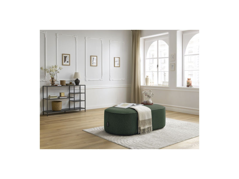 Pouf Pour Canapé Modulable - Rousseau - Tissu Chiné