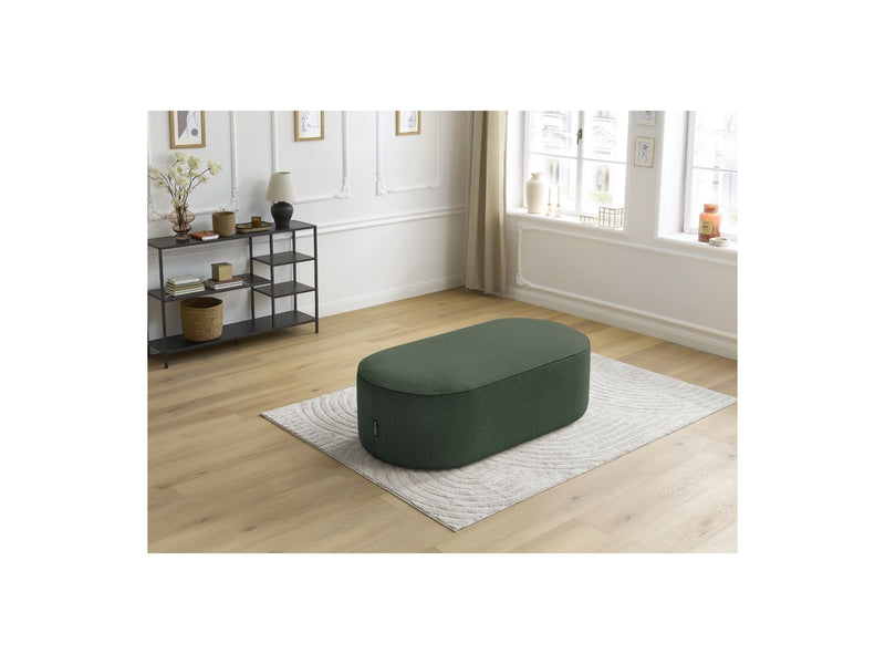 Pouf Pour Canapé Modulable - Rousseau - Tissu Chiné