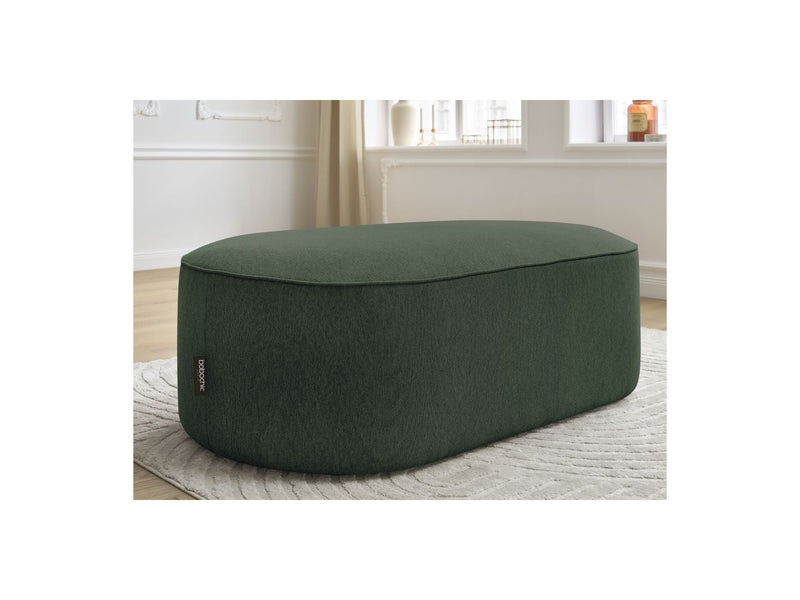 Pouf Pour Canapé Modulable - Rousseau - Tissu Chiné