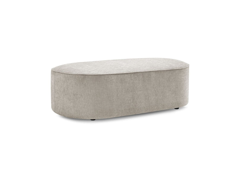 Pouf Pour Canapé Modulable Rousseau - Tissu Texturé