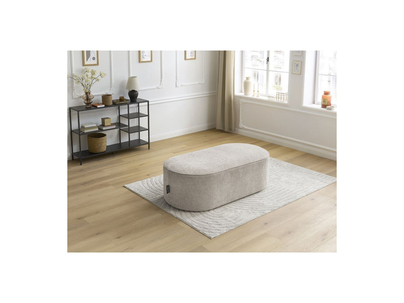 Pouf Pour Canapé Modulable Rousseau - Tissu Texturé