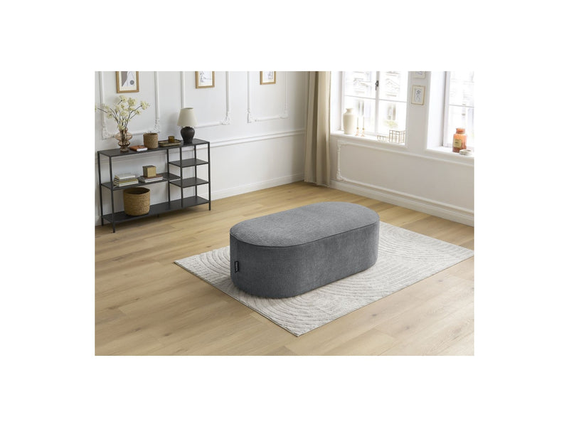 Pouf Pour Canapé Modulable Rousseau - Tissu Texturé