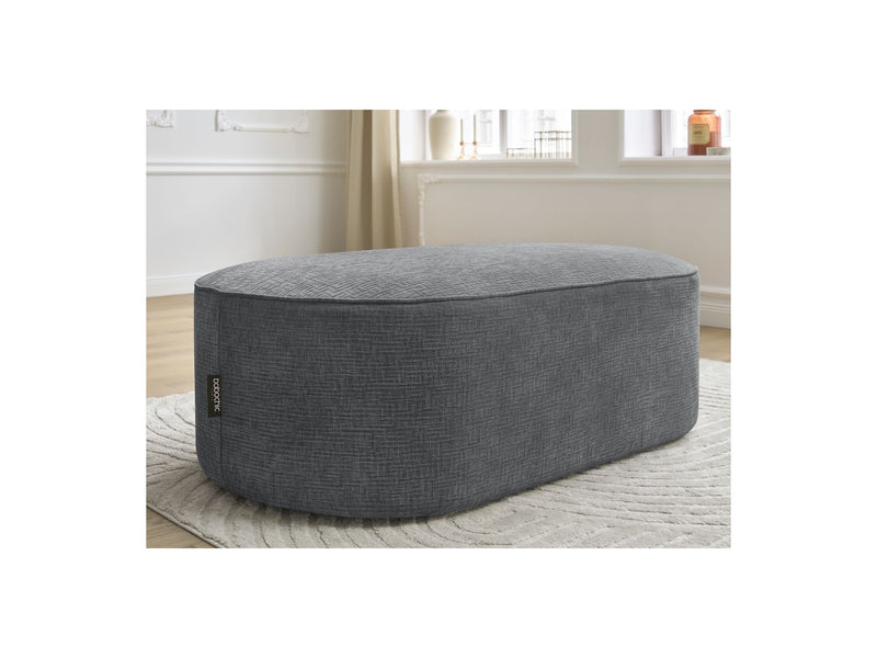 Pouf Pour Canapé Modulable Rousseau - Tissu Texturé