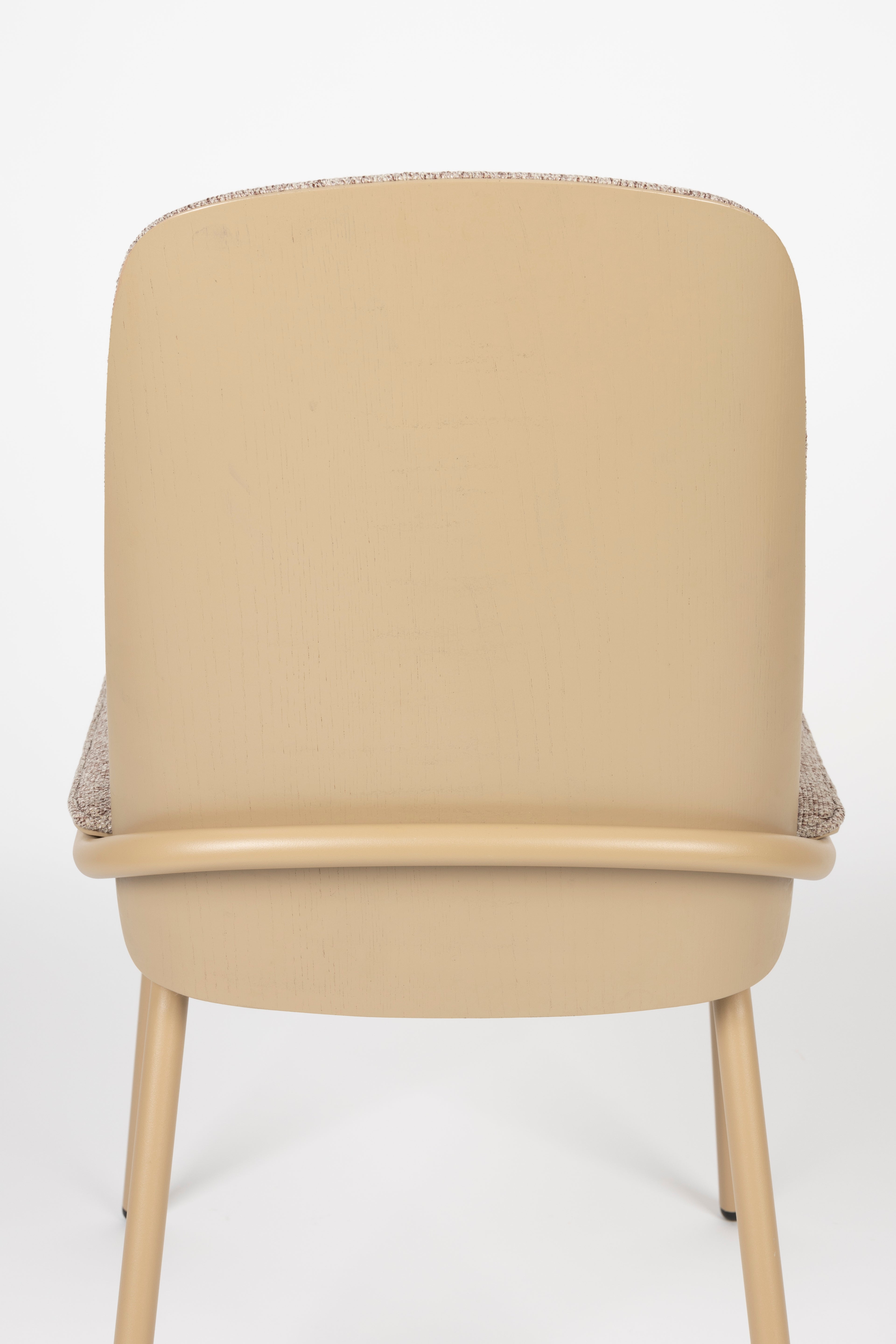 Clip - Dining Room Chair - Fabric - Beige