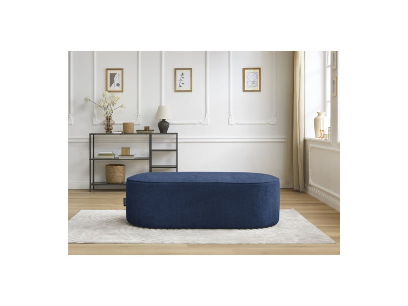 Pouf Pour Canapé Modulable Rousseau - Tissu Texturé